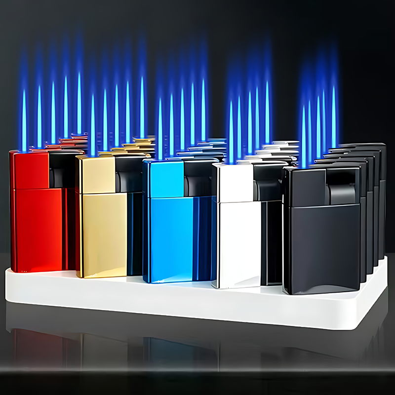 25pcs Set Of Lighters, Butane Lighters, Durable Portable Lighters, Windproof Lighters, Adjustable Flame Size, Suitable for Outdoor Camping, Hiking, Precise Ignition, Barbecue Accessories, Home/wedding/party Candle Lighters