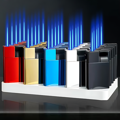 25pcs Set Of Lighters, Butane Lighters, Durable Portable Lighters, Windproof Lighters, Adjustable Flame Size, Suitable for Outdoor Camping, Hiking, Precise Ignition, Barbecue Accessories, Home/wedding/party Candle Lighters