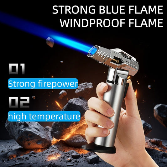 (Excluding butane gas), Direct Blue Flame Lighter, High Power High Temperature Spray Gun Lighter, Windproof Lighter, Butane Lighter