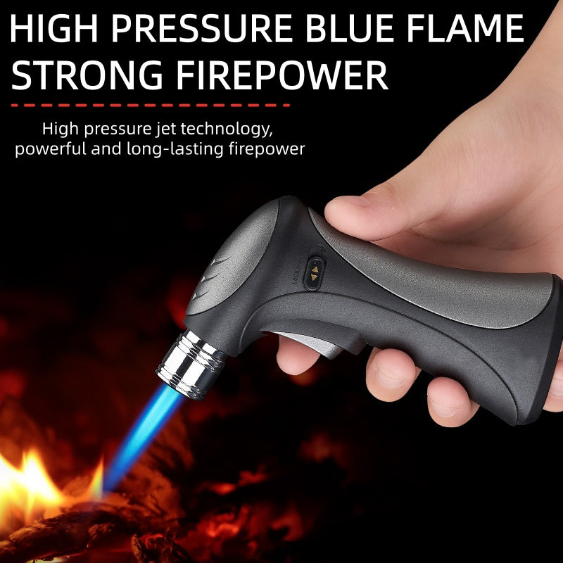 (Excluding butane gas), handheld spray gun lighter, straight jet spray gun lighter, windproof blue flame lighter, butane lighter