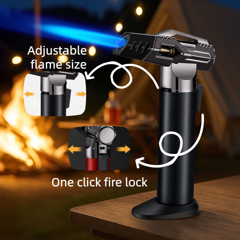 (Excluding butane gas), Direct Blue Flame Lighter, High Power High Temperature Spray Gun Lighter, Windproof Lighter, Butane Lighter