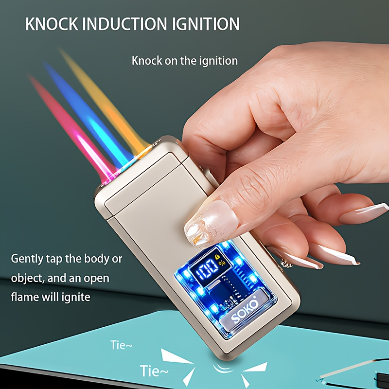 (Excluding butane gas), intelligent ignition lighter, tri color flame lighter, butane lighter, lighter