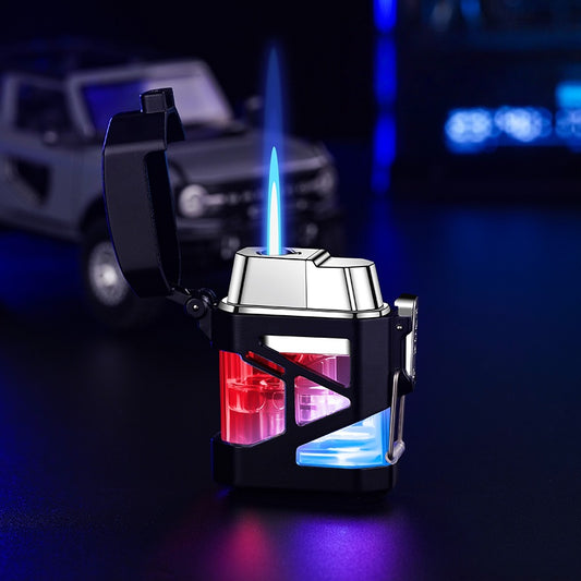 (Excluding butane gas), lighter, cool lighter, straight blue flame lighter, butane lighter