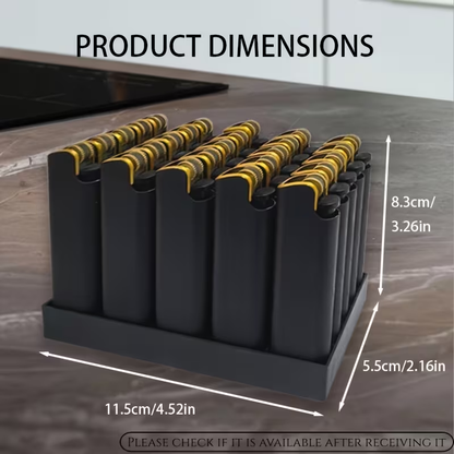 25-piece lighter set, butane lighter, candle igniter, grinding wheel igniter, metal casing