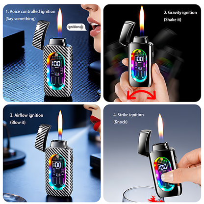 (Excluding butane gas), dual flame lighter, intelligent ignition lighter, windproof lighter, butane lighter