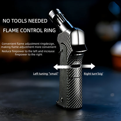 1300 ℃ high-temperature spray gun lighter (excluding butane gas), direct red flame spray gun lighter, windproof butane lighter