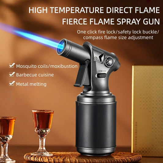 (Excluding butane gas), butane flame gun lighter, blue flame gun lighter, butane lighter