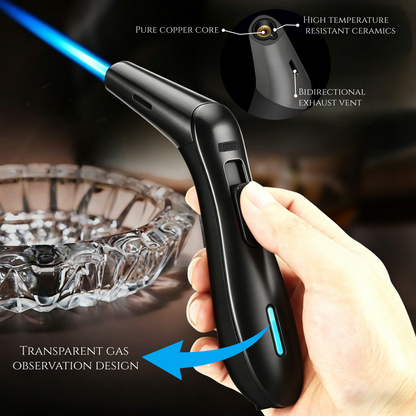 (Excluding butane gas), 1300 ° C high-temperature lighter, blue flame spray gun lighter, butane windproof lighter