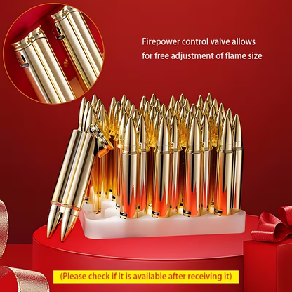 Pack of 25 butane lighters, blue flame, metal casing, no separate refilling required.